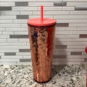 Starbucks copper tumbler